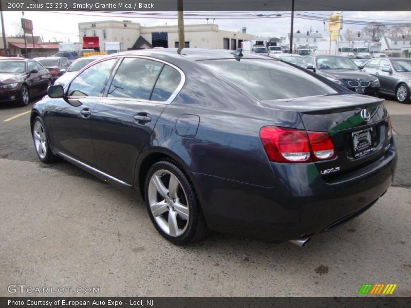 Smoky Granite Mica / Black 2007 Lexus GS 350