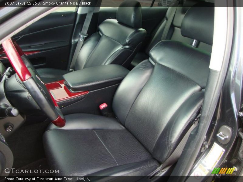 Smoky Granite Mica / Black 2007 Lexus GS 350