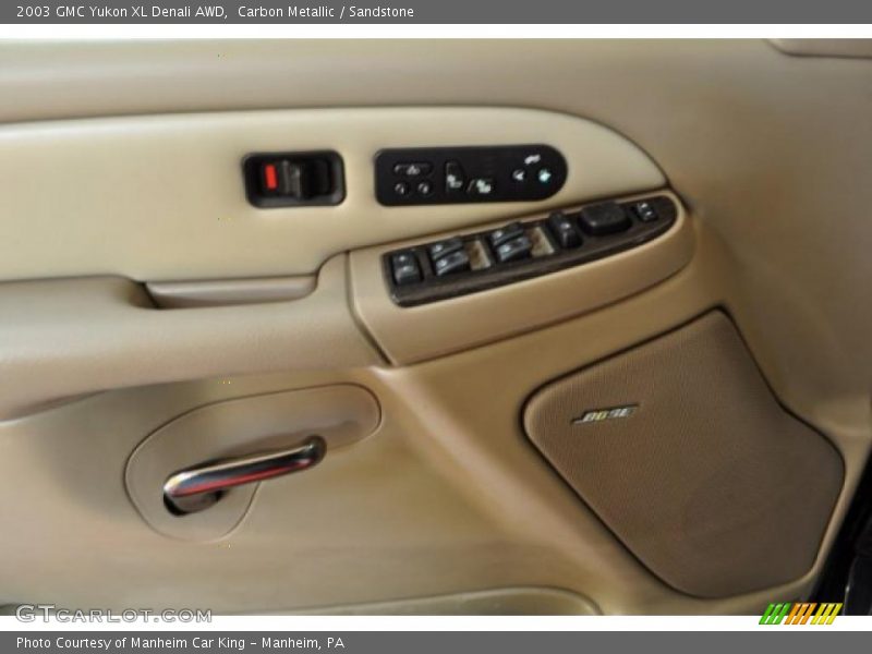 Carbon Metallic / Sandstone 2003 GMC Yukon XL Denali AWD