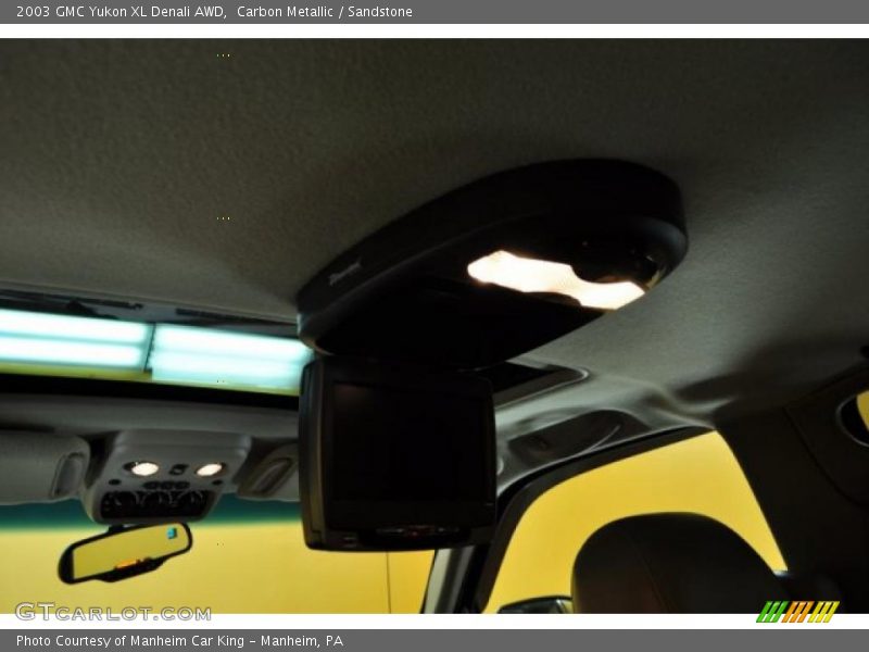 Carbon Metallic / Sandstone 2003 GMC Yukon XL Denali AWD