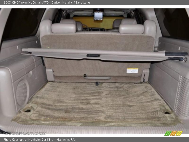Carbon Metallic / Sandstone 2003 GMC Yukon XL Denali AWD