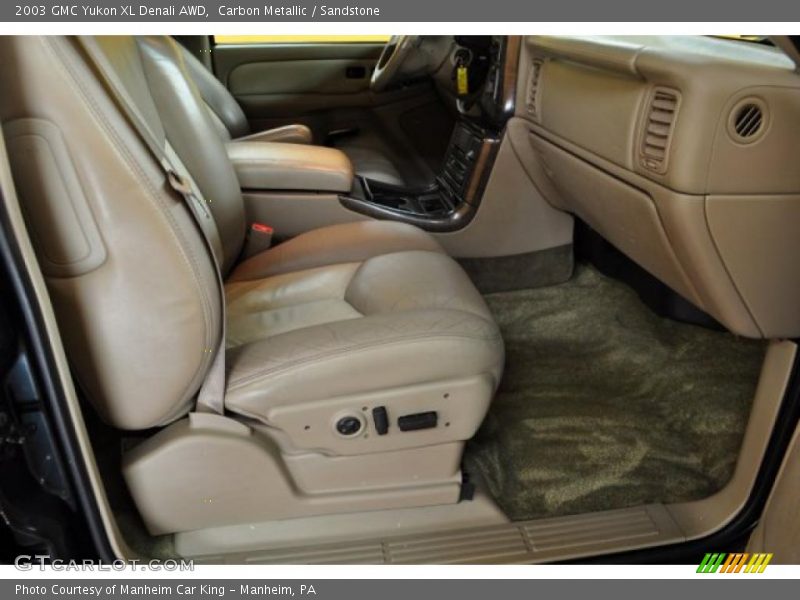 Carbon Metallic / Sandstone 2003 GMC Yukon XL Denali AWD