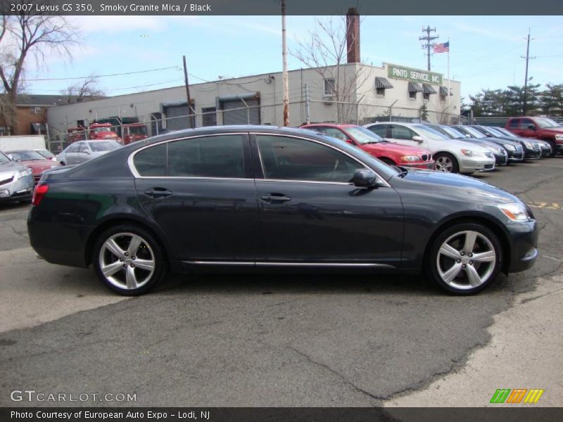 Smoky Granite Mica / Black 2007 Lexus GS 350