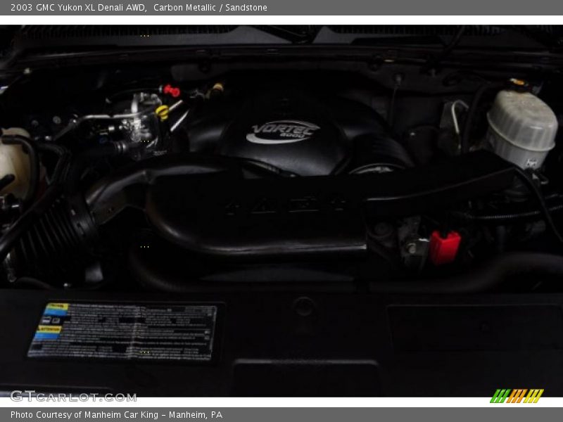 Carbon Metallic / Sandstone 2003 GMC Yukon XL Denali AWD