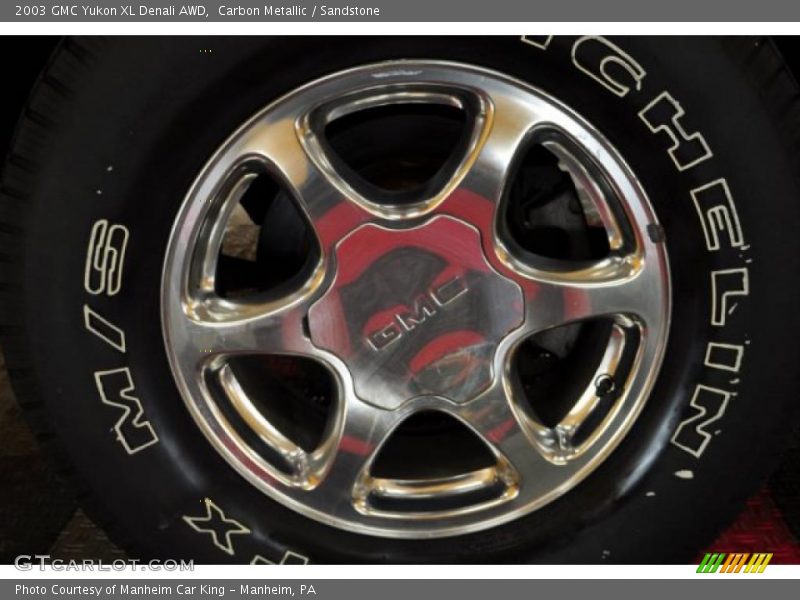 Carbon Metallic / Sandstone 2003 GMC Yukon XL Denali AWD