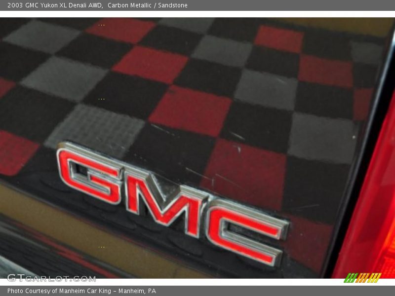 Carbon Metallic / Sandstone 2003 GMC Yukon XL Denali AWD