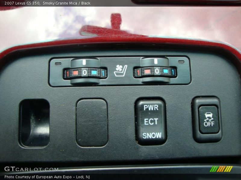 Smoky Granite Mica / Black 2007 Lexus GS 350