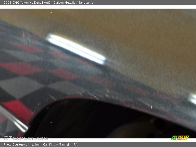Carbon Metallic / Sandstone 2003 GMC Yukon XL Denali AWD