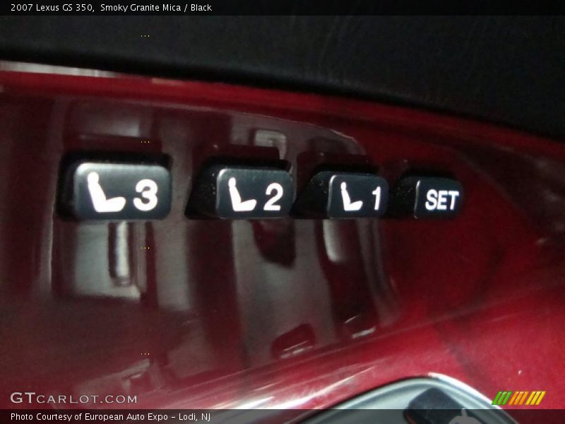 Smoky Granite Mica / Black 2007 Lexus GS 350