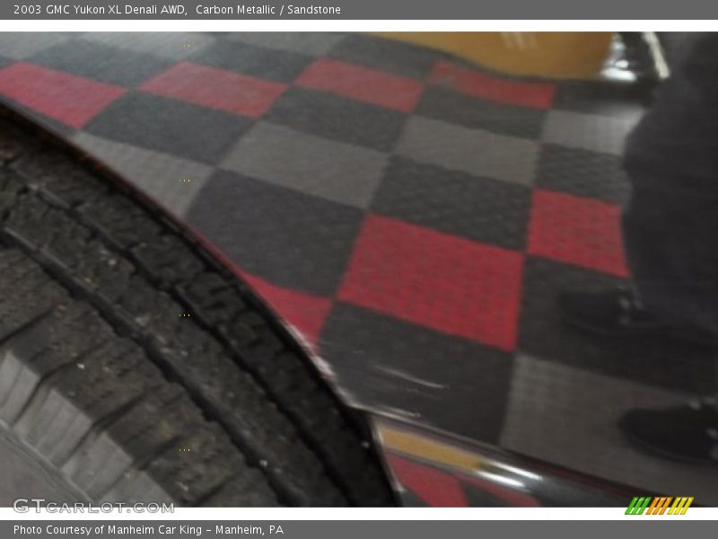 Carbon Metallic / Sandstone 2003 GMC Yukon XL Denali AWD