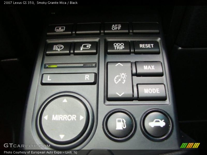 Smoky Granite Mica / Black 2007 Lexus GS 350