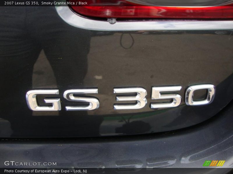 Smoky Granite Mica / Black 2007 Lexus GS 350