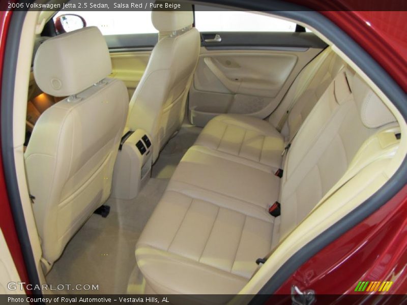 Salsa Red / Pure Beige 2006 Volkswagen Jetta 2.5 Sedan