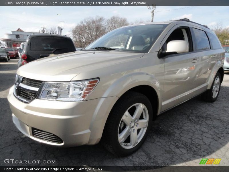 Light Sandstone Metallic / Dark Slate Gray/Light Graystone 2009 Dodge Journey SXT