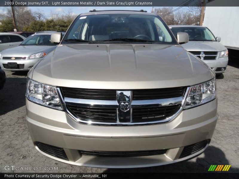 Light Sandstone Metallic / Dark Slate Gray/Light Graystone 2009 Dodge Journey SXT
