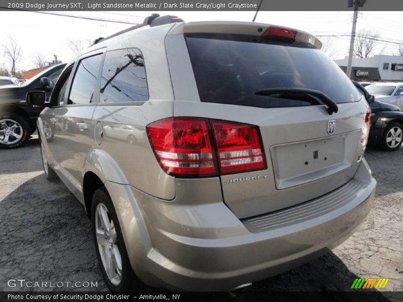 Light Sandstone Metallic / Dark Slate Gray/Light Graystone 2009 Dodge Journey SXT