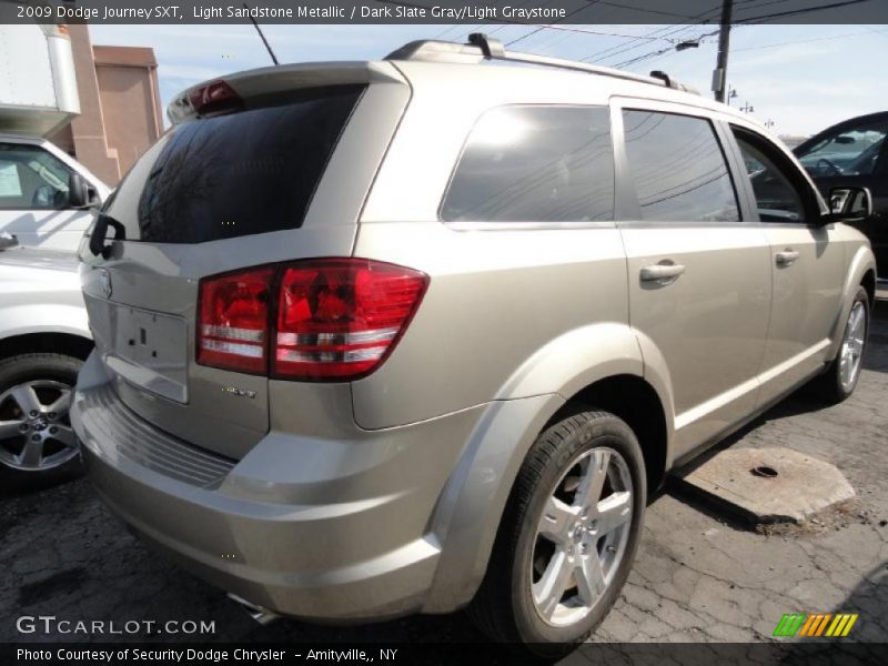 Light Sandstone Metallic / Dark Slate Gray/Light Graystone 2009 Dodge Journey SXT