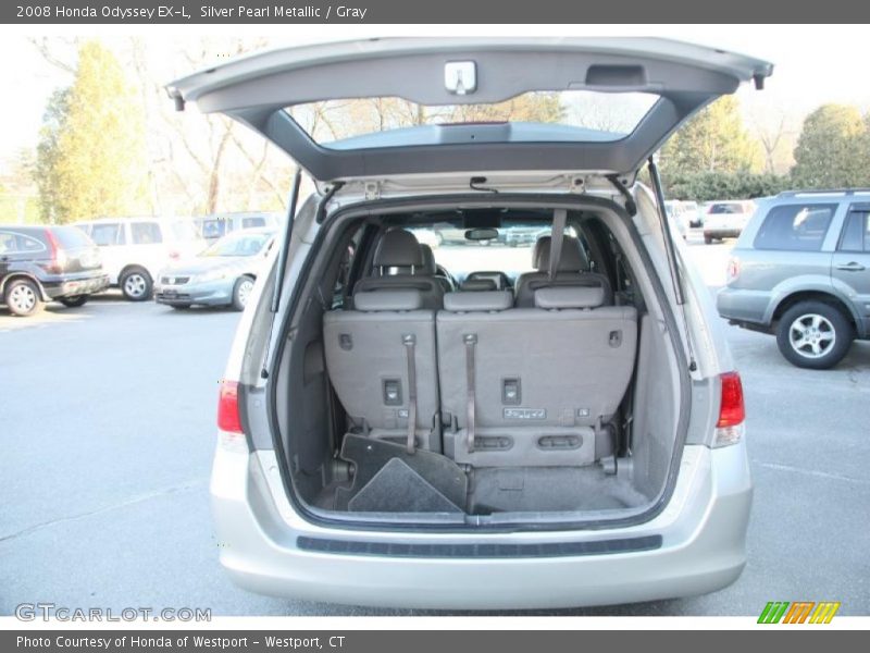 Silver Pearl Metallic / Gray 2008 Honda Odyssey EX-L