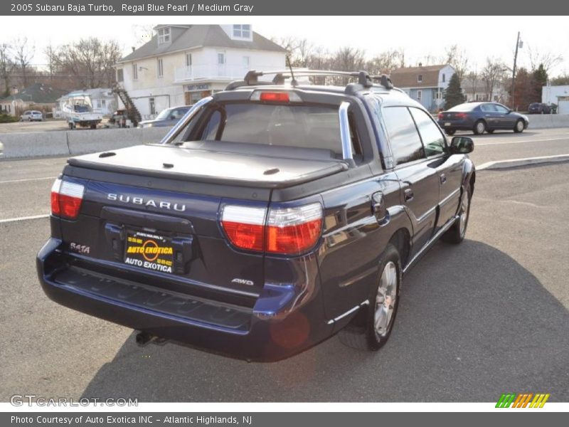 Regal Blue Pearl / Medium Gray 2005 Subaru Baja Turbo