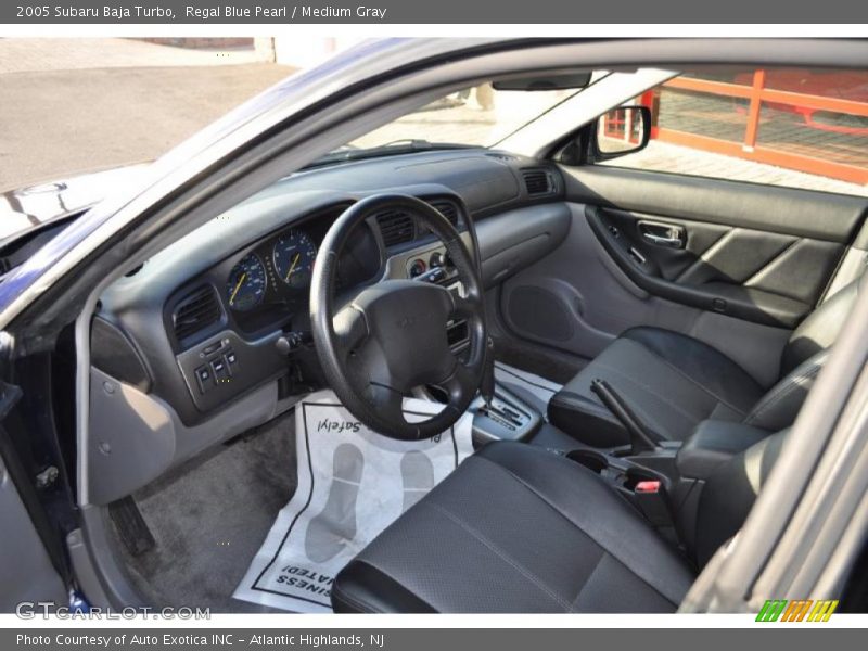  2005 Baja Turbo Medium Gray Interior