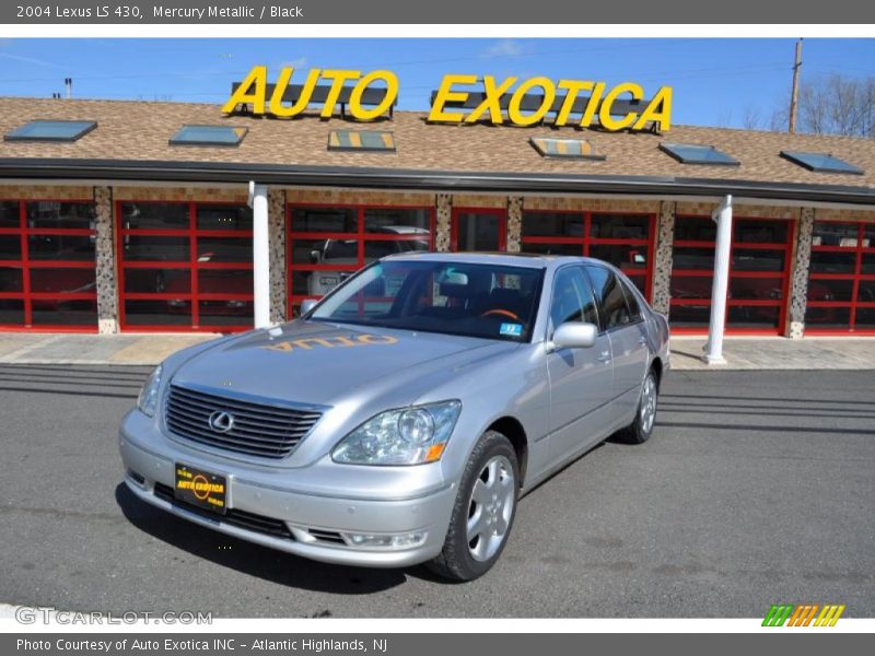 Mercury Metallic / Black 2004 Lexus LS 430