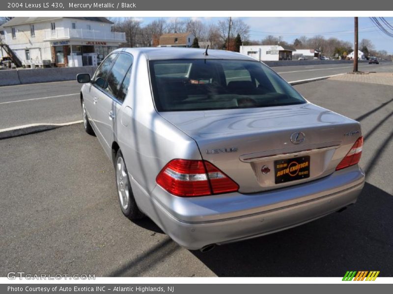 Mercury Metallic / Black 2004 Lexus LS 430