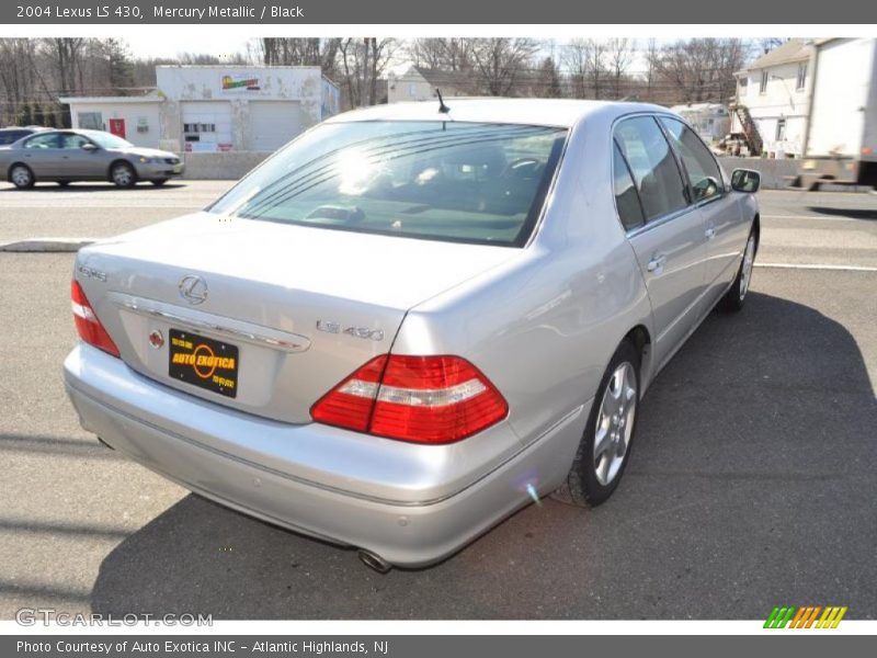 Mercury Metallic / Black 2004 Lexus LS 430