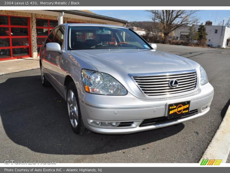 Mercury Metallic / Black 2004 Lexus LS 430