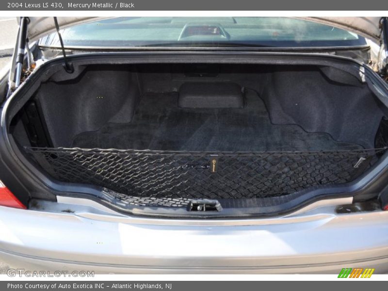 Mercury Metallic / Black 2004 Lexus LS 430