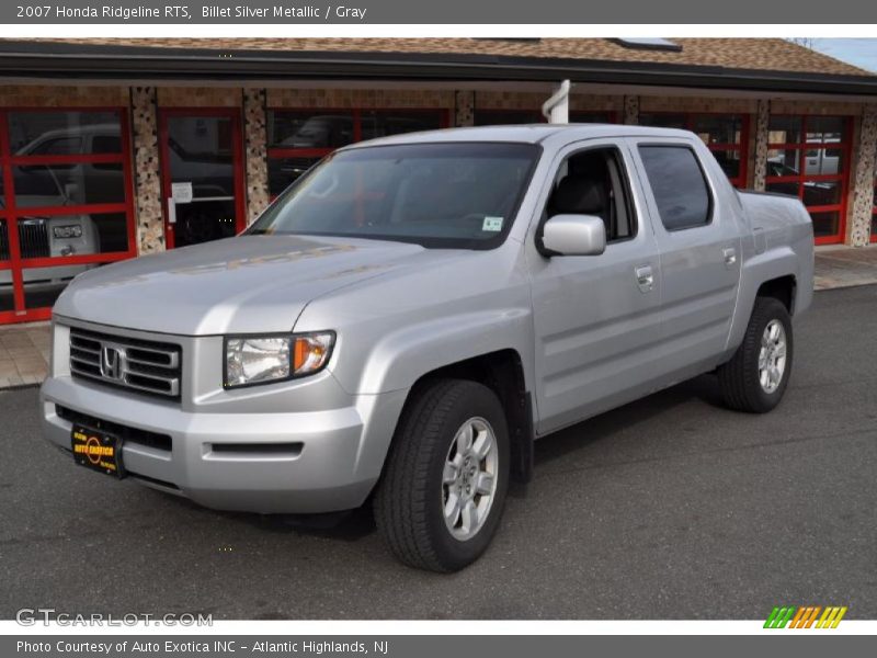 Billet Silver Metallic / Gray 2007 Honda Ridgeline RTS