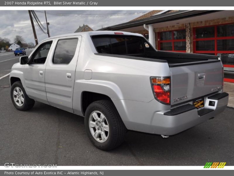 Billet Silver Metallic / Gray 2007 Honda Ridgeline RTS