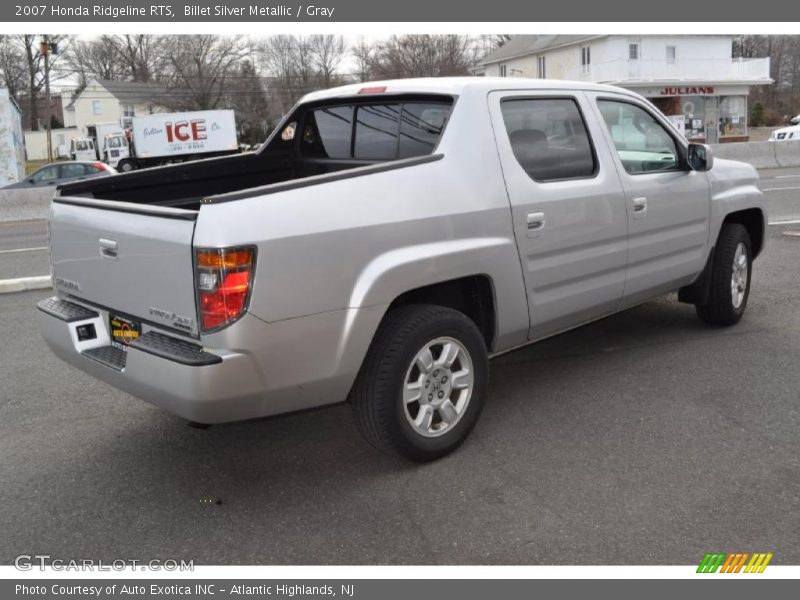 Billet Silver Metallic / Gray 2007 Honda Ridgeline RTS