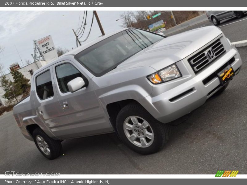 Billet Silver Metallic / Gray 2007 Honda Ridgeline RTS
