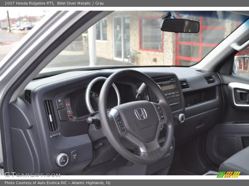 Billet Silver Metallic / Gray 2007 Honda Ridgeline RTS