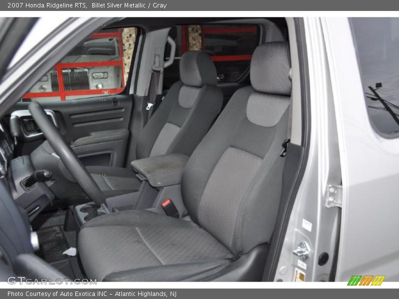 Billet Silver Metallic / Gray 2007 Honda Ridgeline RTS