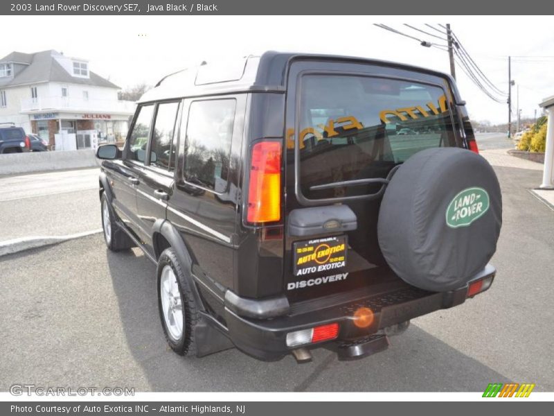 Java Black / Black 2003 Land Rover Discovery SE7