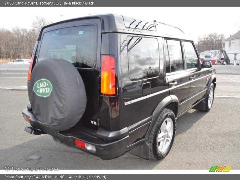 Java Black / Black 2003 Land Rover Discovery SE7