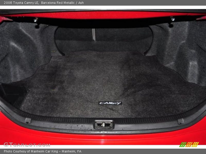 Barcelona Red Metallic / Ash 2008 Toyota Camry LE