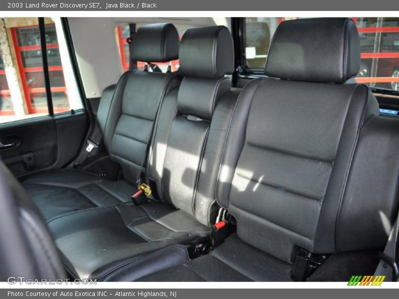 Java Black / Black 2003 Land Rover Discovery SE7