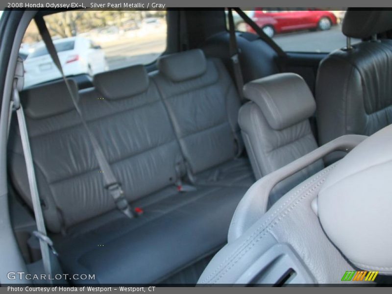 Silver Pearl Metallic / Gray 2008 Honda Odyssey EX-L