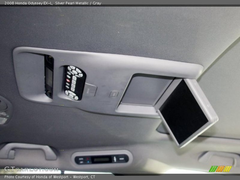 Silver Pearl Metallic / Gray 2008 Honda Odyssey EX-L