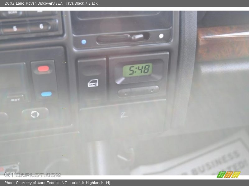 Java Black / Black 2003 Land Rover Discovery SE7