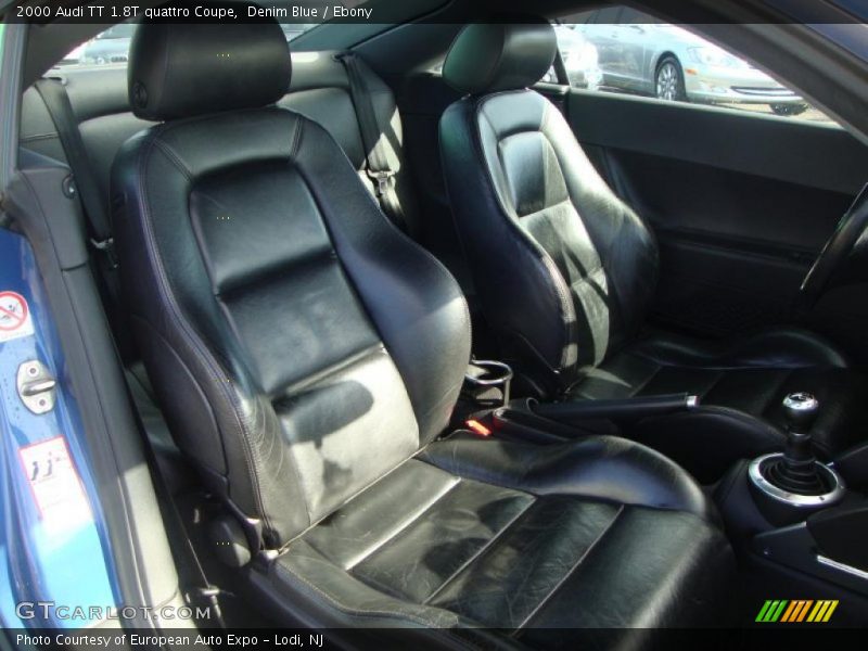  2000 TT 1.8T quattro Coupe Ebony Interior