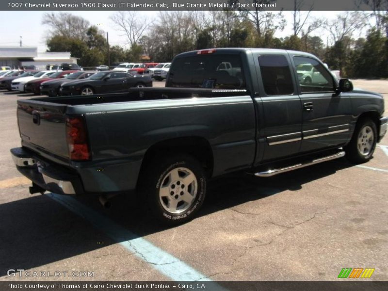 Blue Granite Metallic / Dark Charcoal 2007 Chevrolet Silverado 1500 Classic LT Extended Cab