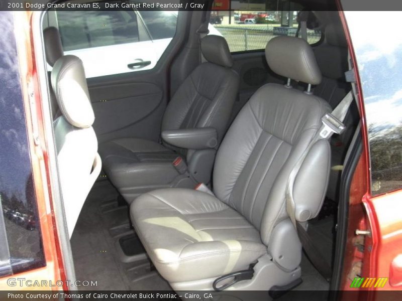 Dark Garnet Red Pearlcoat / Gray 2001 Dodge Grand Caravan ES