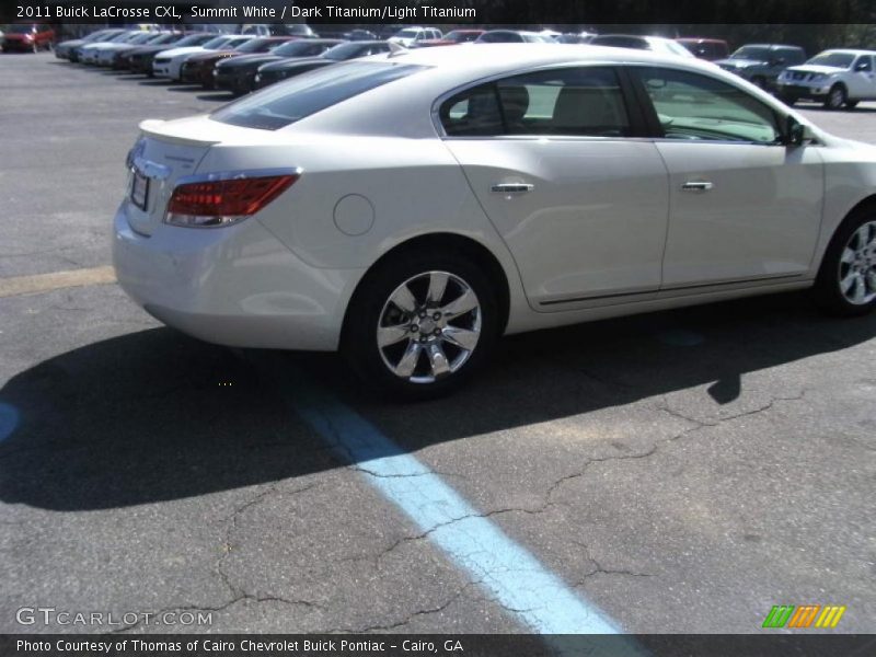 Summit White / Dark Titanium/Light Titanium 2011 Buick LaCrosse CXL