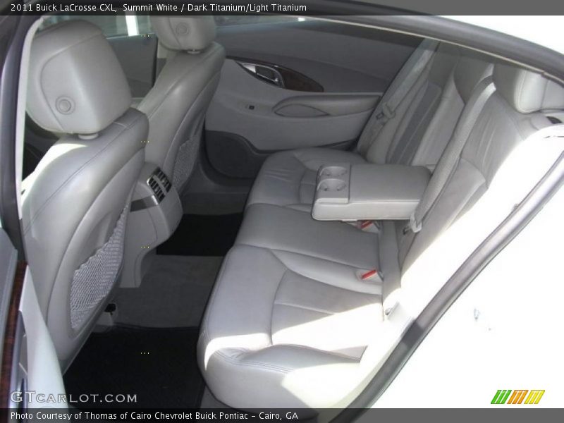 Summit White / Dark Titanium/Light Titanium 2011 Buick LaCrosse CXL