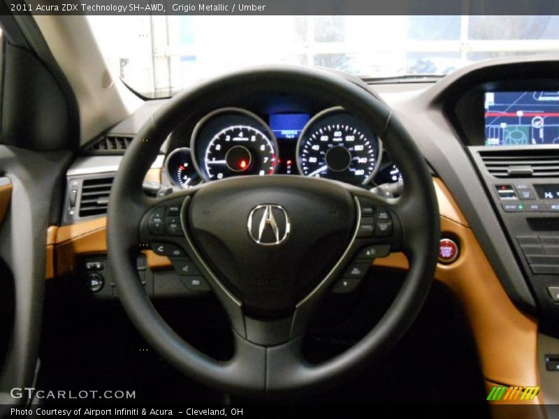  2011 ZDX Technology SH-AWD Steering Wheel