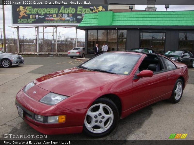 Cherry Red Pearl Metallic / Black 1993 Nissan 300ZX Coupe