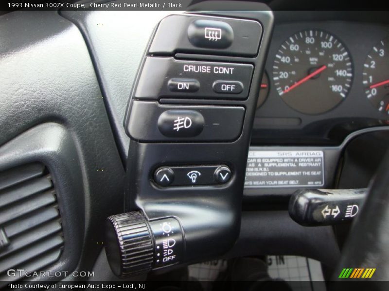 Controls of 1993 300ZX Coupe
